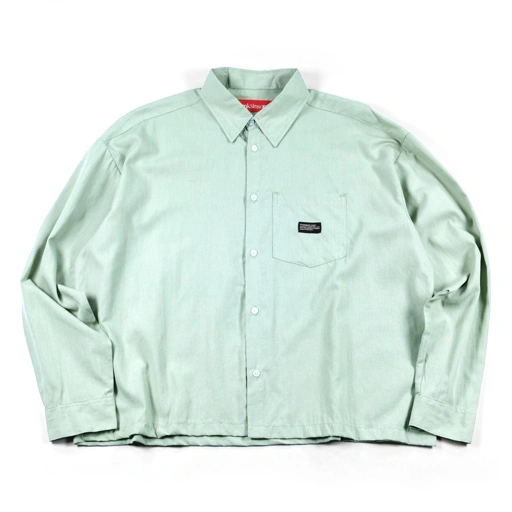 Image of 03 - Long Shirt Hemeline Mint Green Thanksinsomnia