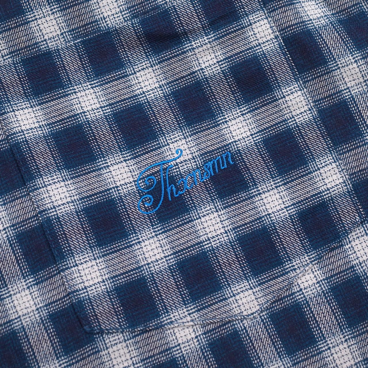 01 - Flannel Shirt Sherla Navy Check Thanksinsomnia