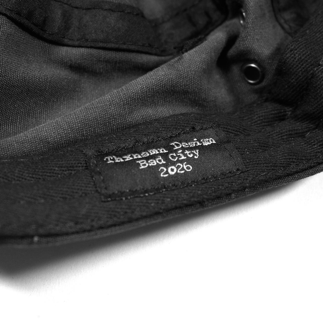 Cadet Cap Valiriane Black Thanksinsomnia