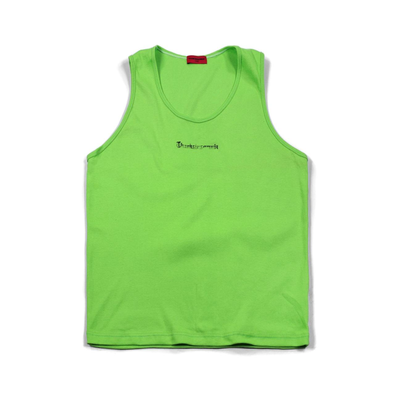Tank Top Solenne Neon Green Thanksinsomnia
