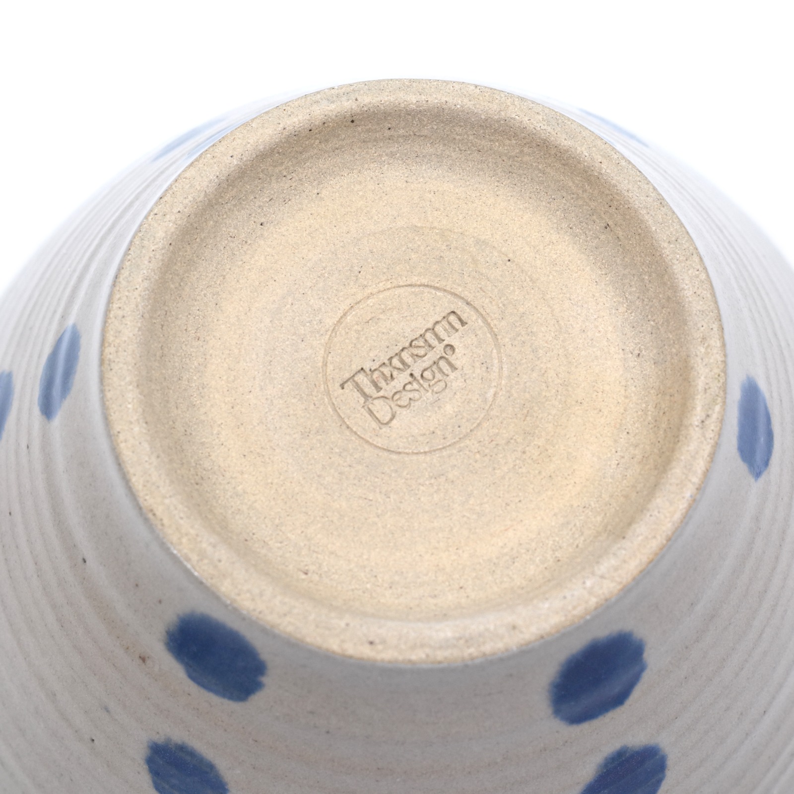 Ceramic Bowl Stella Blue Dot Thanksinsomnia