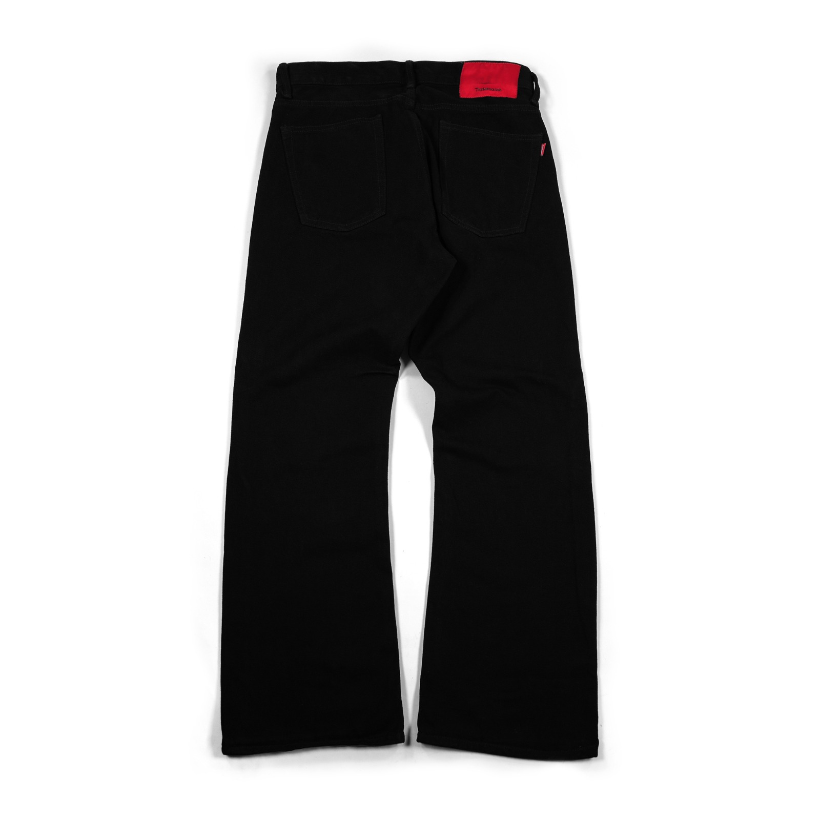 Denim Pants Jameela Plain Black Thanksinsomnia