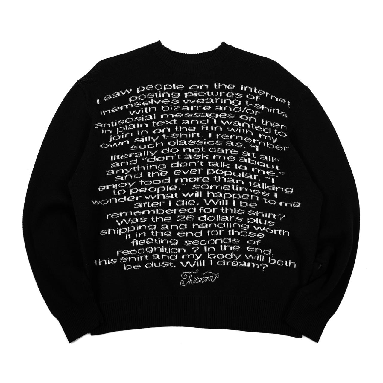 Sweater Lemonia Black Thanksinsomnia