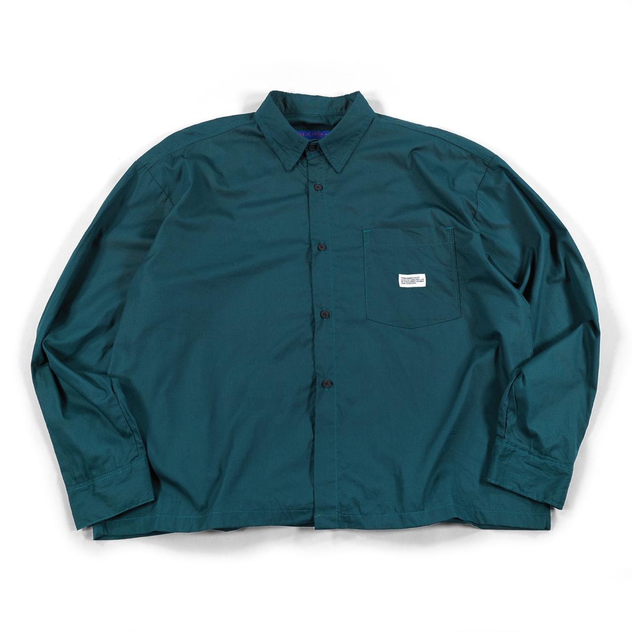 03 - Long Shirt Iverine Dark Green Thanksinsomnia