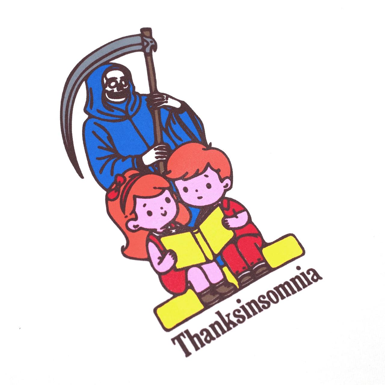 Tshirt Yeshaa White Thanksinsomnia