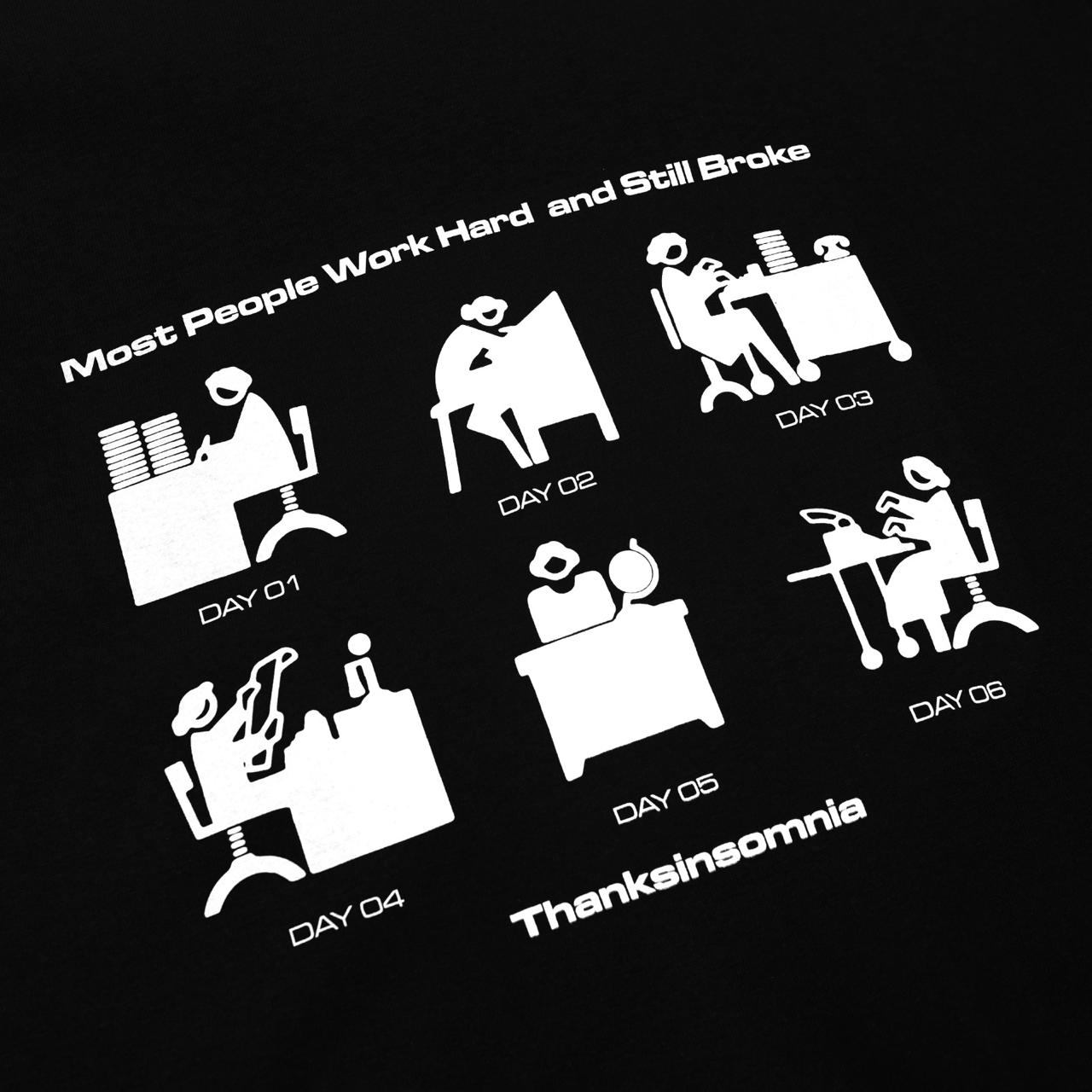 Tshirt Hiyori Black Thanksinsomnia