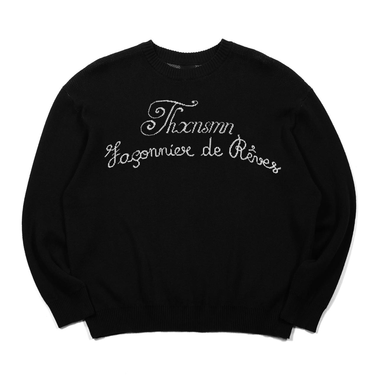 Sweater Virette Black Thanksinsomnia