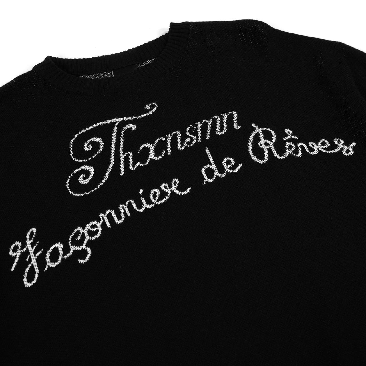 Sweater Virette Black Thanksinsomnia