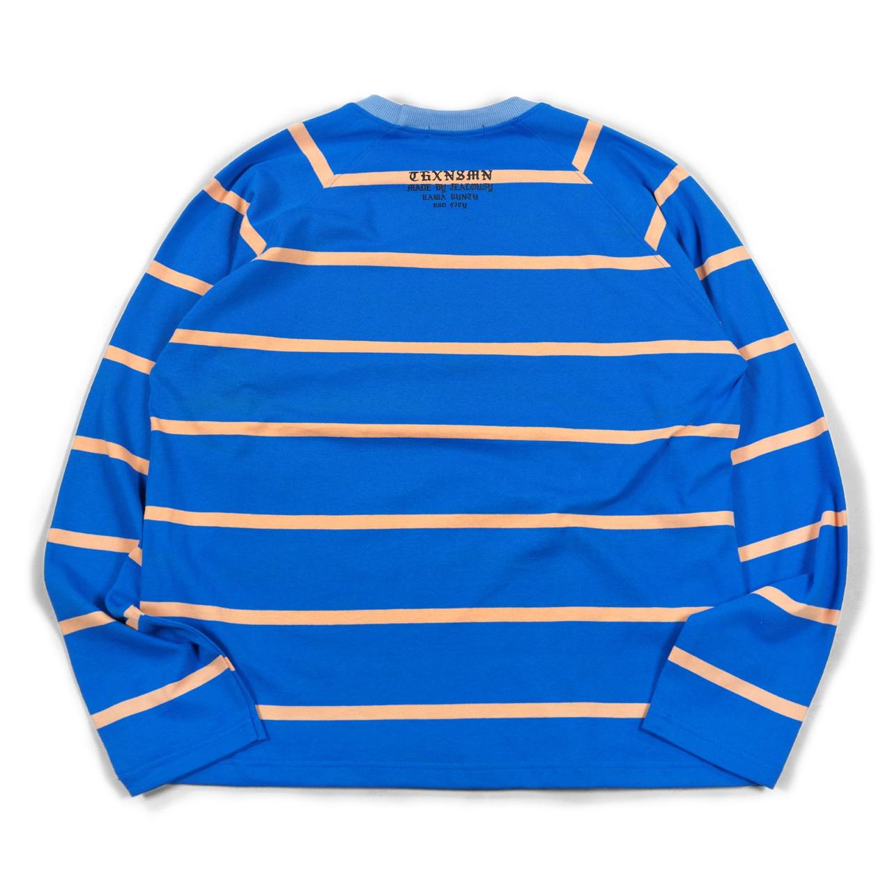 Longsleeve Karlotta Blue Yellow Stripe Thanksinsomnia