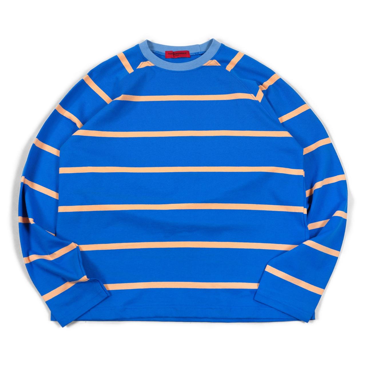 Longsleeve Karlotta Blue Yellow Stripe Thanksinsomnia