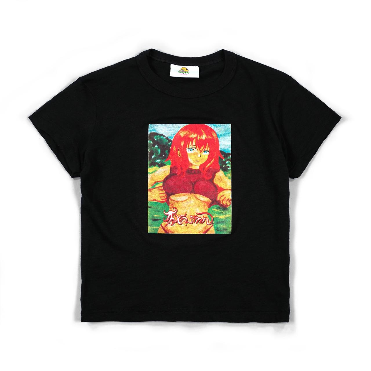 Baby Tee Miura Black Thanksinsomnia Girls