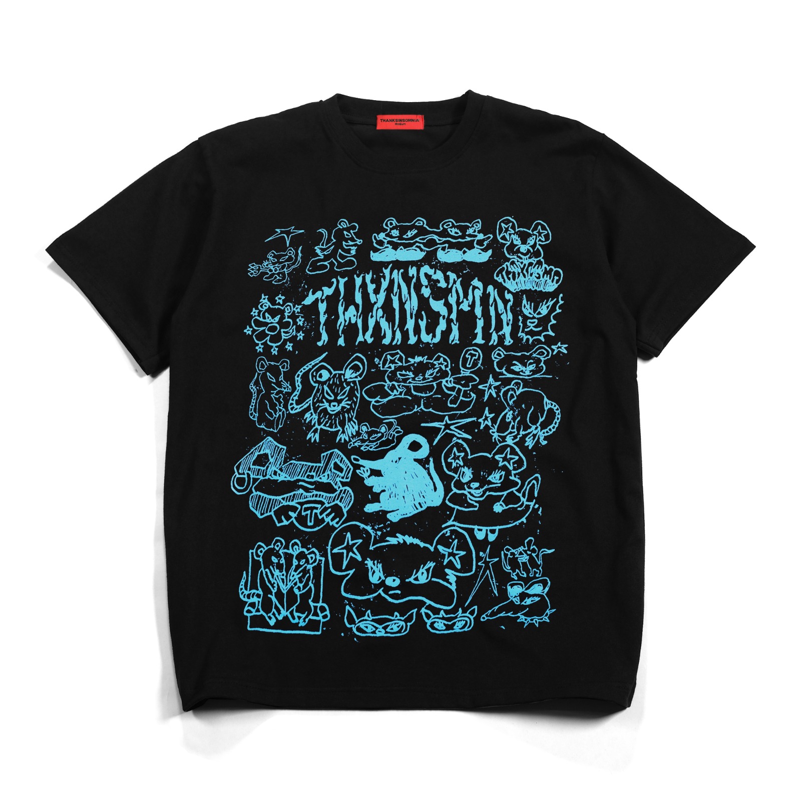 Tshirt Liliana Black Thanksinsomnia