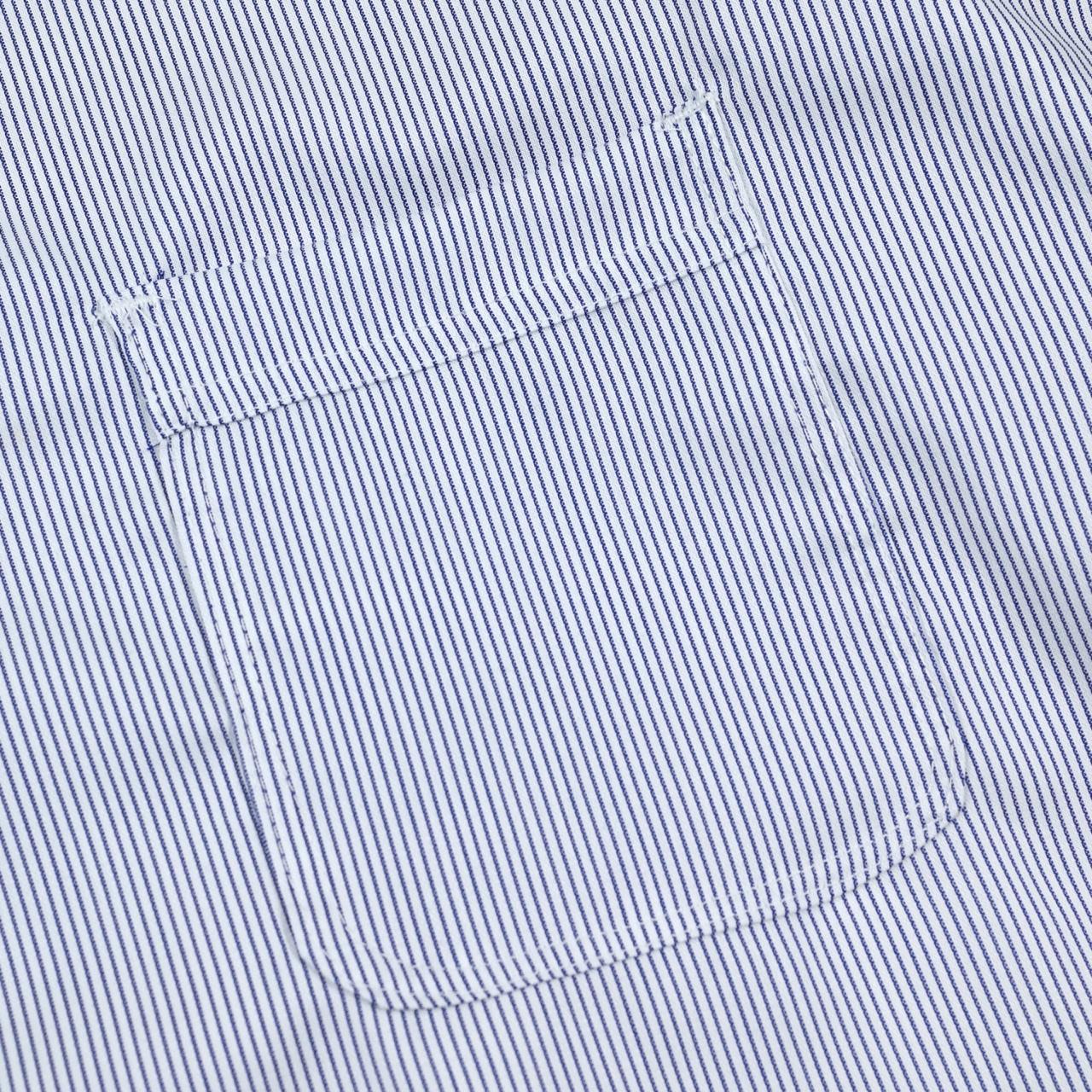 03 - Long Shirt Selma Navy White Stripe Thanksinsomnia