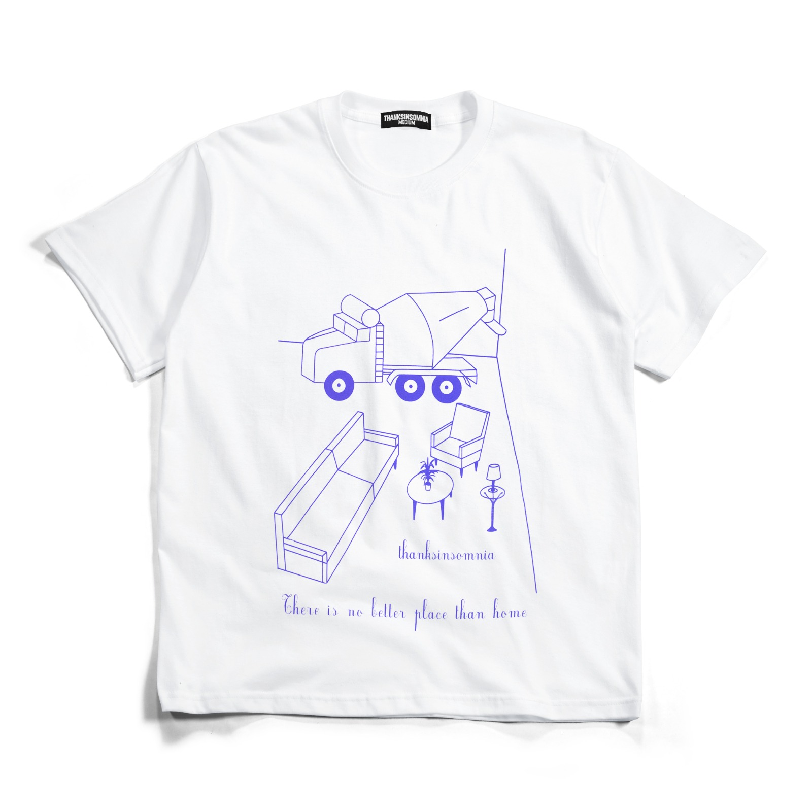 Tshirt Danelia White Thanksinsomnia