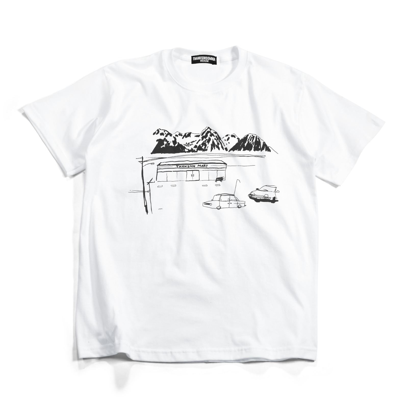 Tshirt Cecilia White Thanksinsomnia