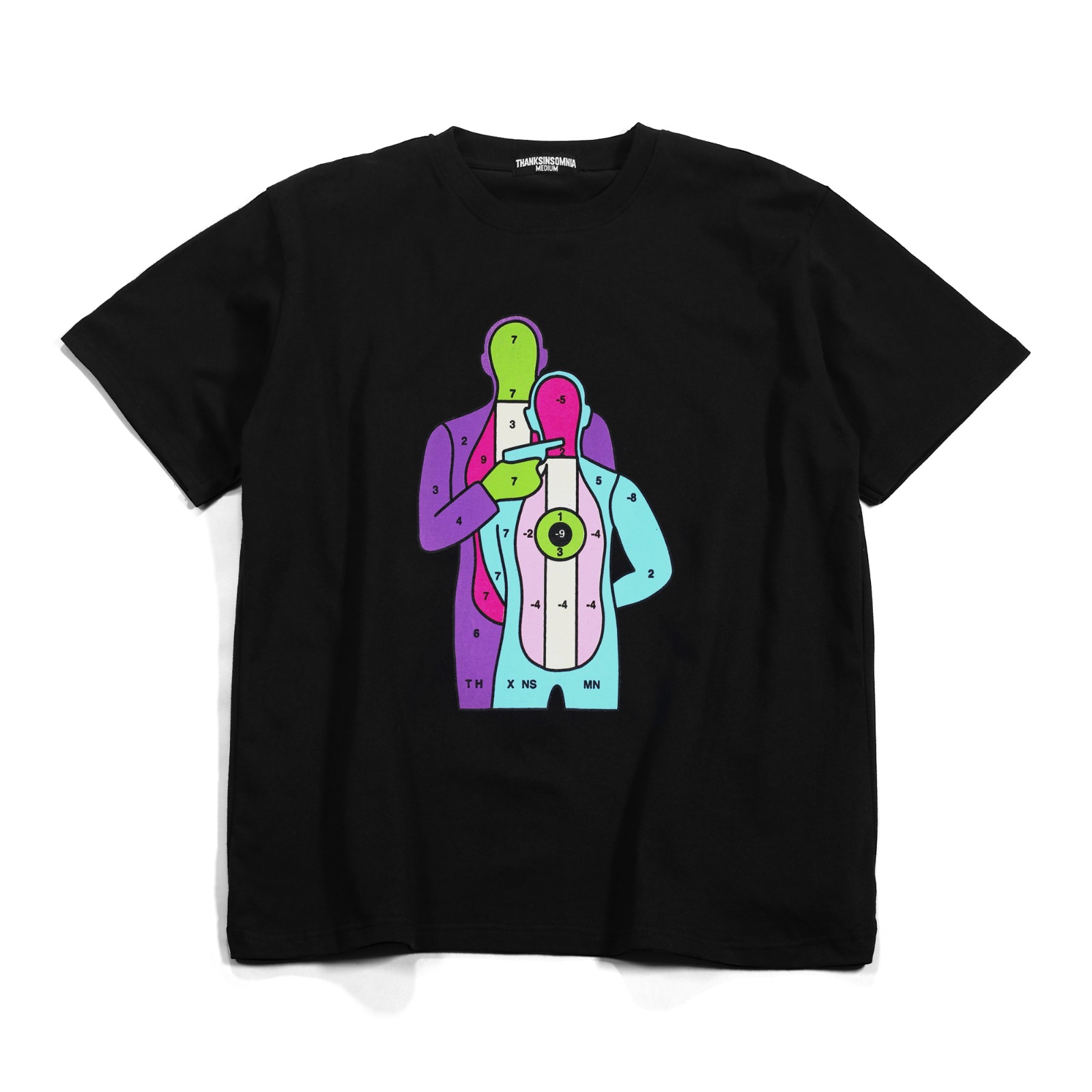 Tshirt Amelisse Black Thanksinsomnia