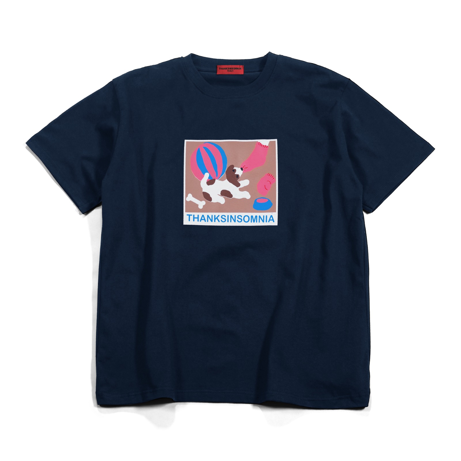 Tshirt Lucilia Navy Thanksinsomnia