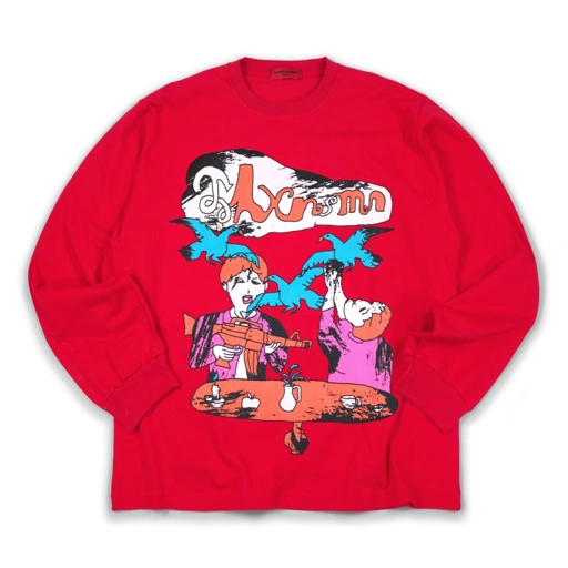 Image of Longsleeve Travella Red Thanksinsomnia