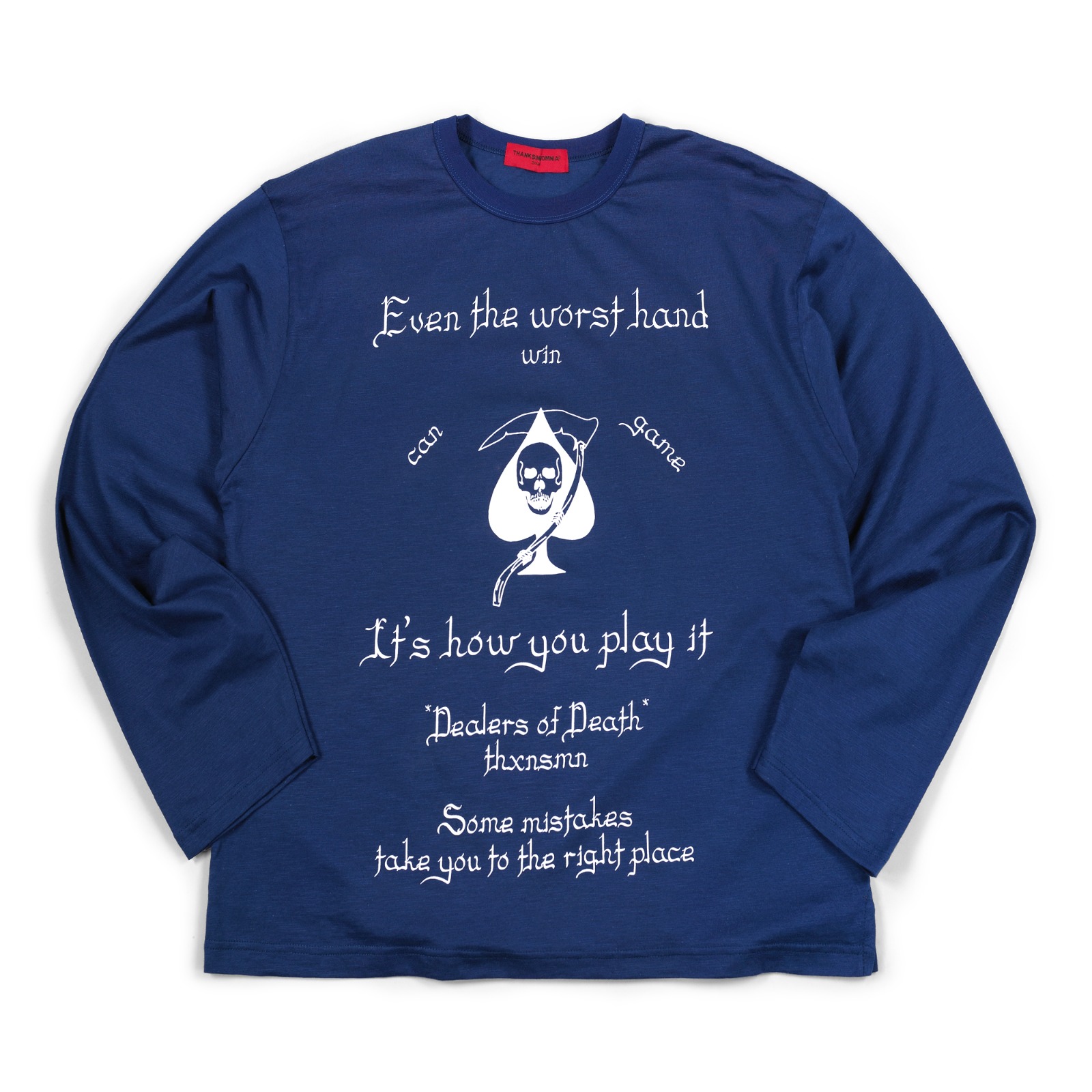Longsleeve Lulia Navy Thanksinsomnia