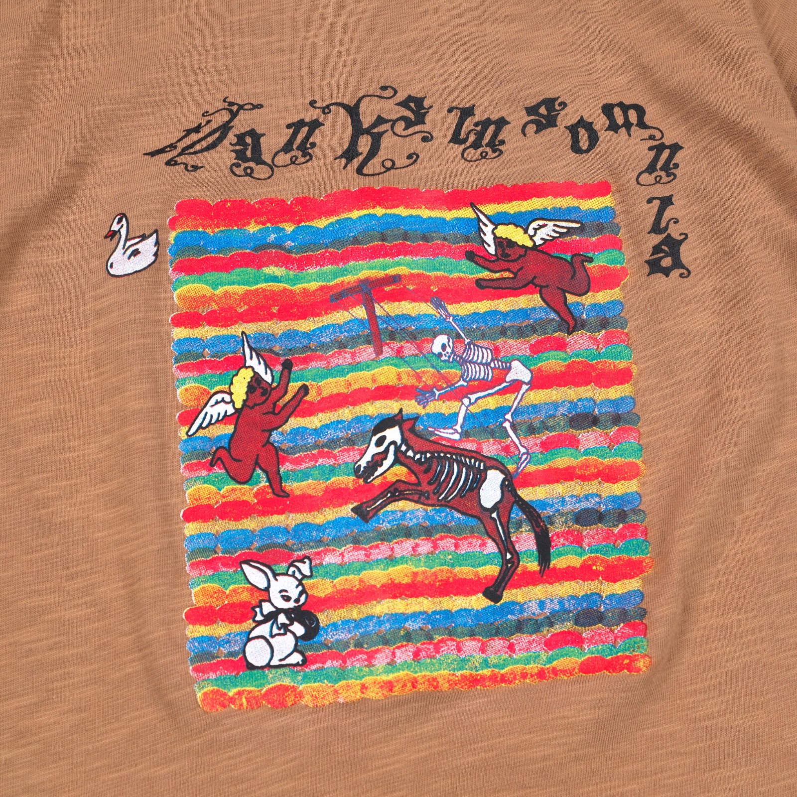 Baby Tee Fivy Brown Thanksinsomnia Girls