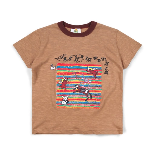 Image of Baby Tee Fivy Brown Thanksinsomnia Girls