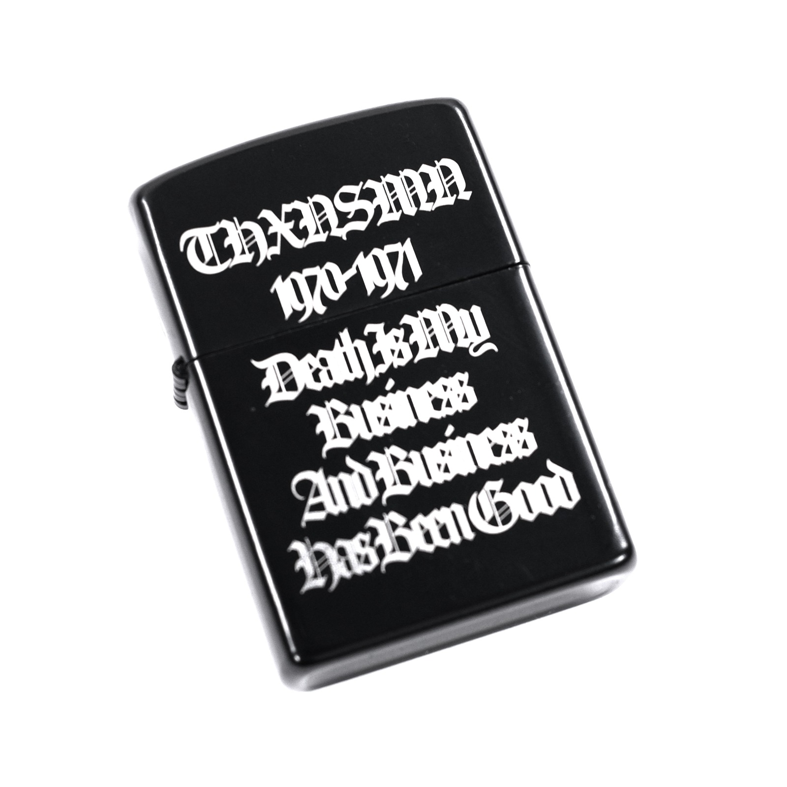 Pocket Lighter Prissia Black Thanksinsomnia