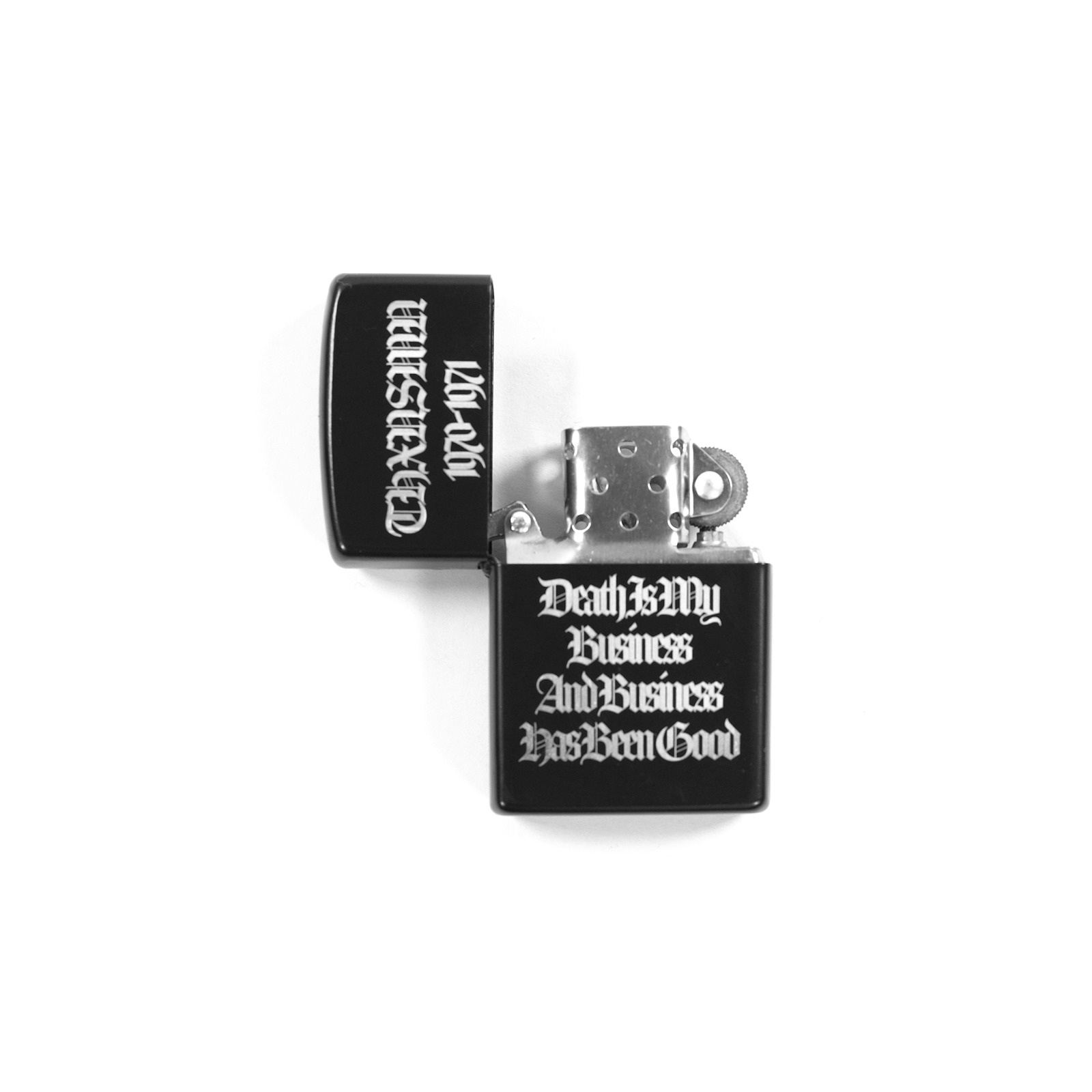Pocket Lighter Prissia Black Thanksinsomnia