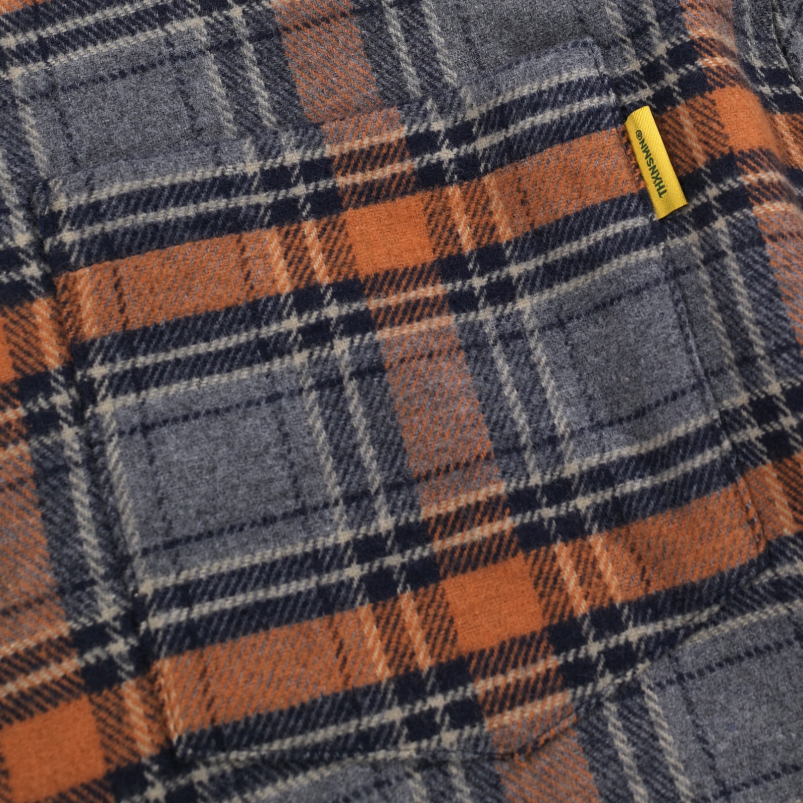 02 Oversized Flannel Shirt Kaylee Burnt Orange Thanksinsomnia
