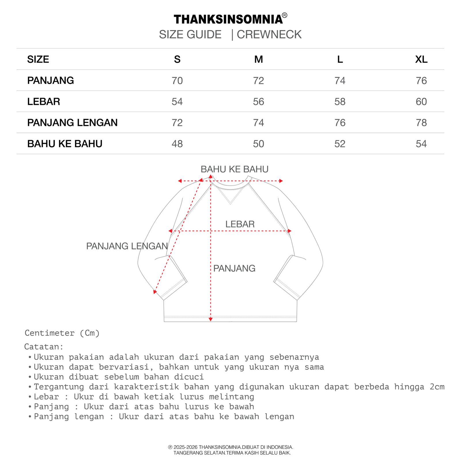 Crewneck Wrenley Baby Pink Thanksinsomnia