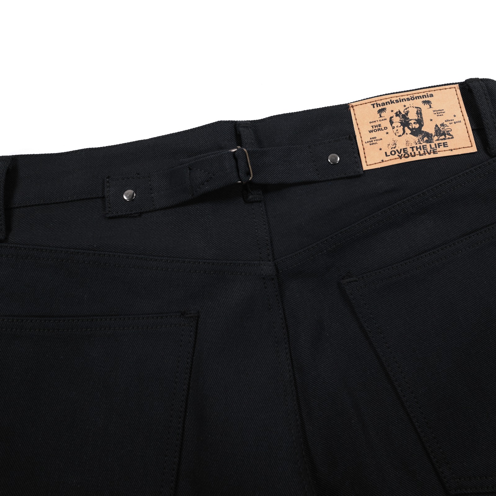 Pants Diletta Studded Black Thanksinsomnia