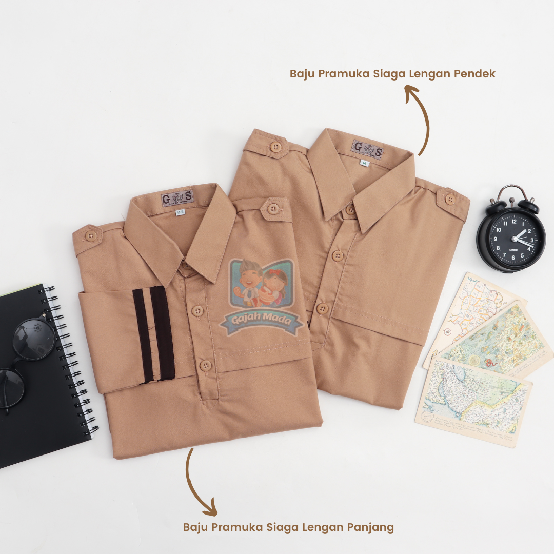 Baju Pramuka Siaga SD Lengan Panjang