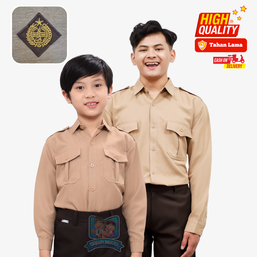 Baju Pramuka Penggalang Lengan Panjang