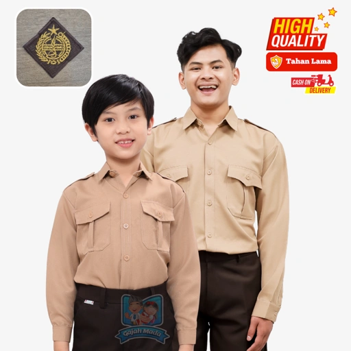 Baju Pramuka Penggalang Lengan Panjang
