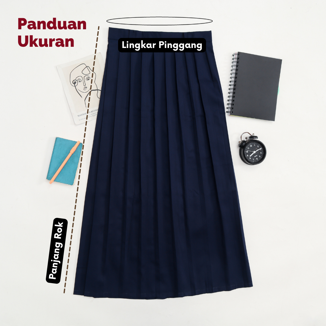 Rok Rempel SMP Biru Dongker