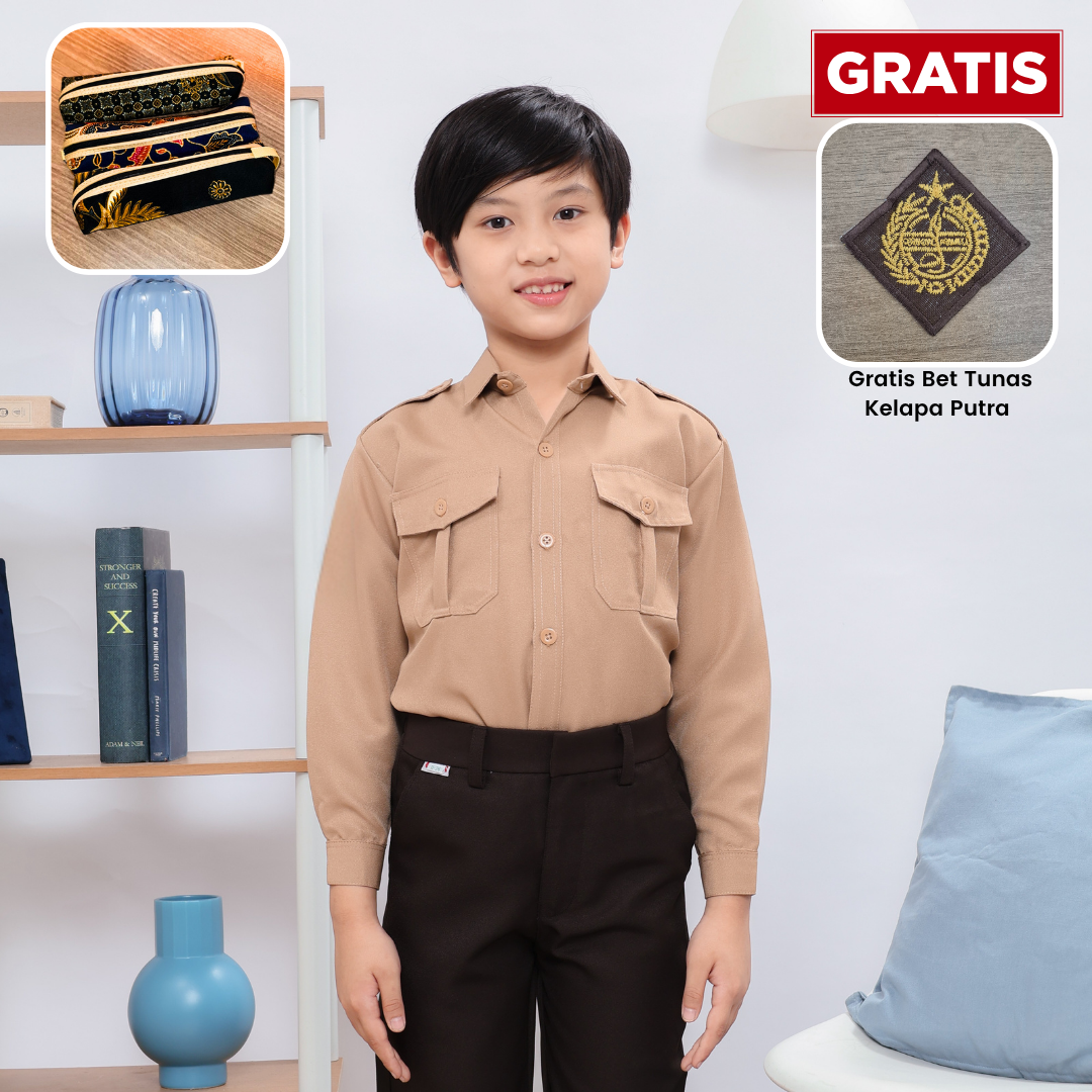 Baju Pramuka Penggalang Lengan Panjang