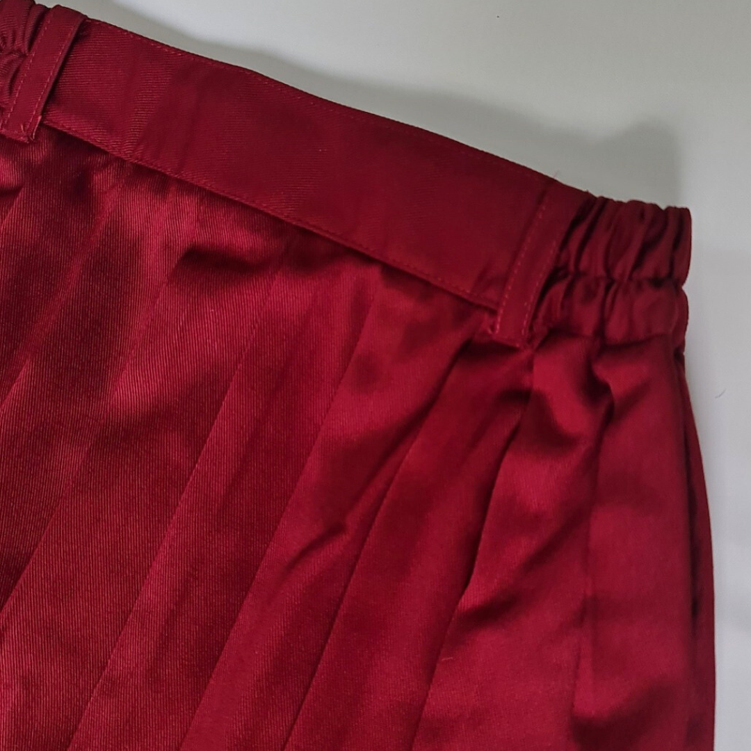 Rok Panjang Rempel SD Merah Maroon