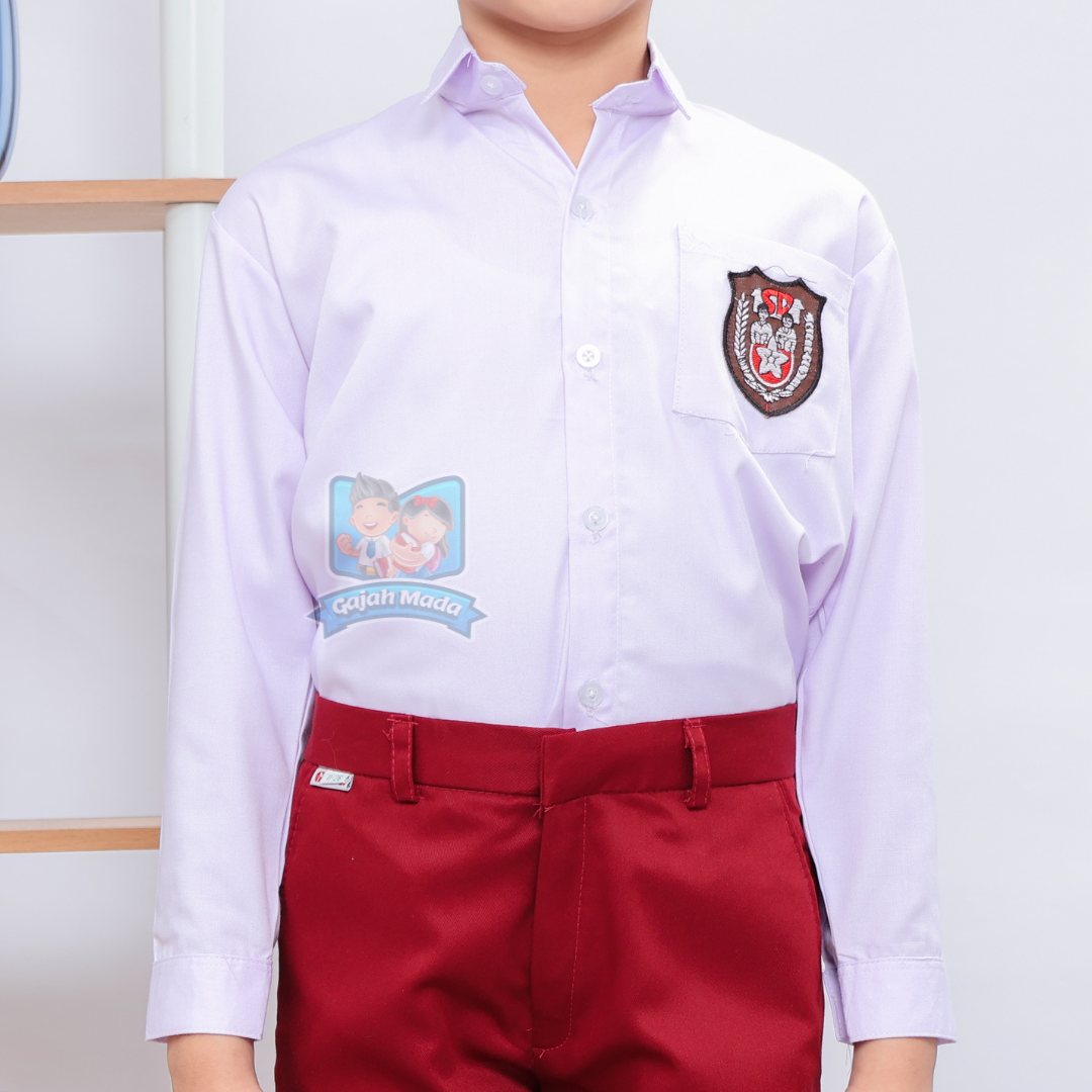 Baju Putih SD Lengan Panjang