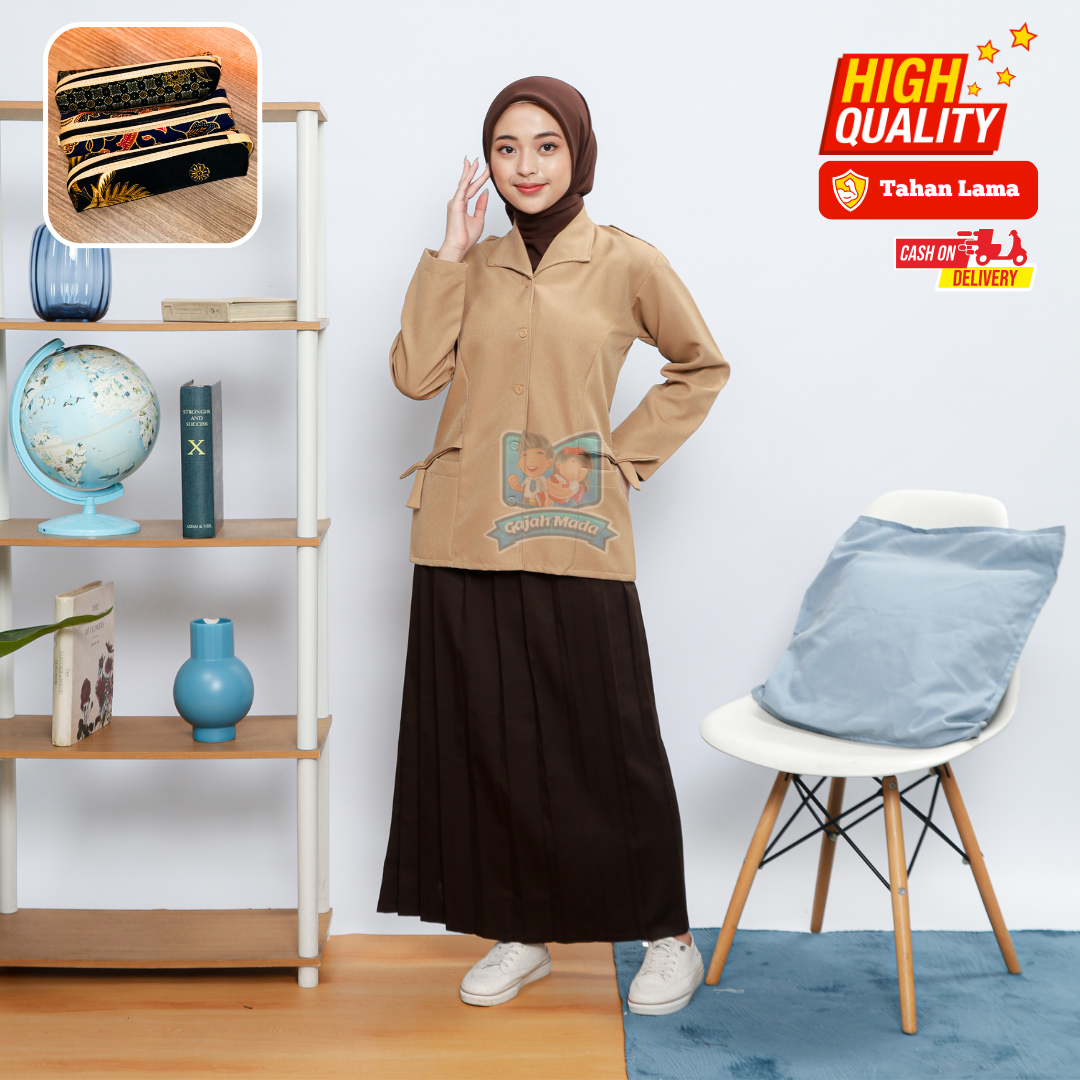 Rok Rempel SMP SMA Pramuka Coklat