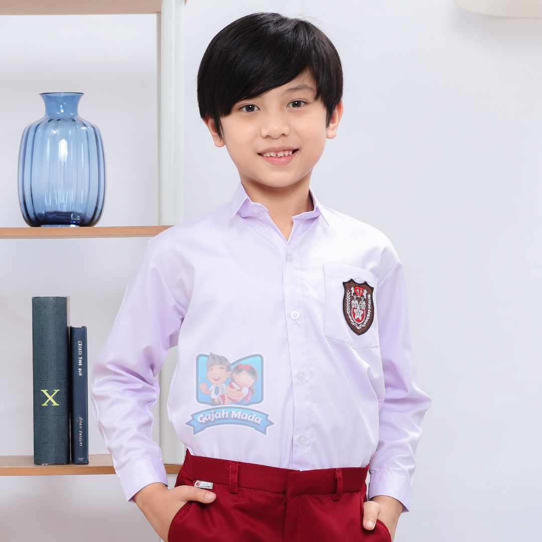 Baju Putih SD Lengan Panjang