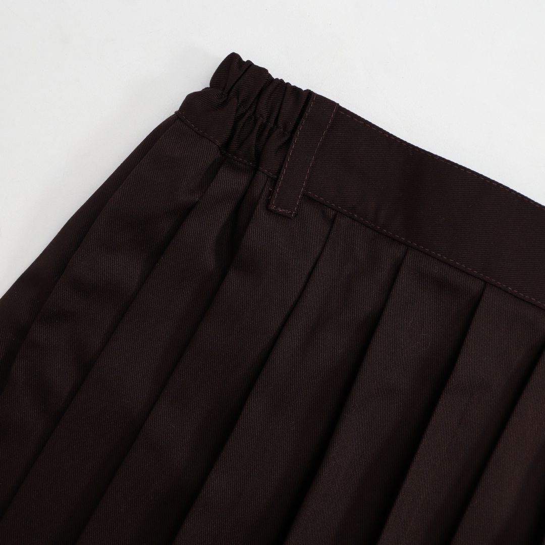 Rok Panjang Rempel SD Coklat Pramuka