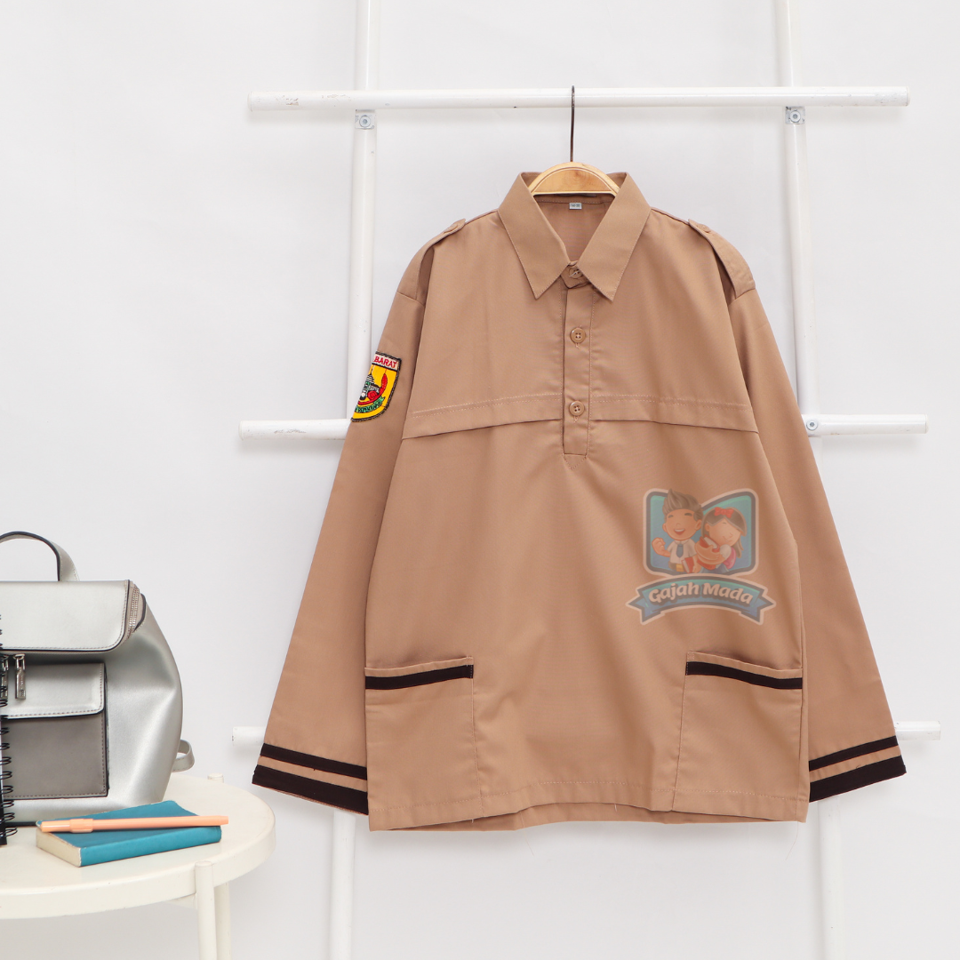 Baju Pramuka Siaga SD Lengan Panjang