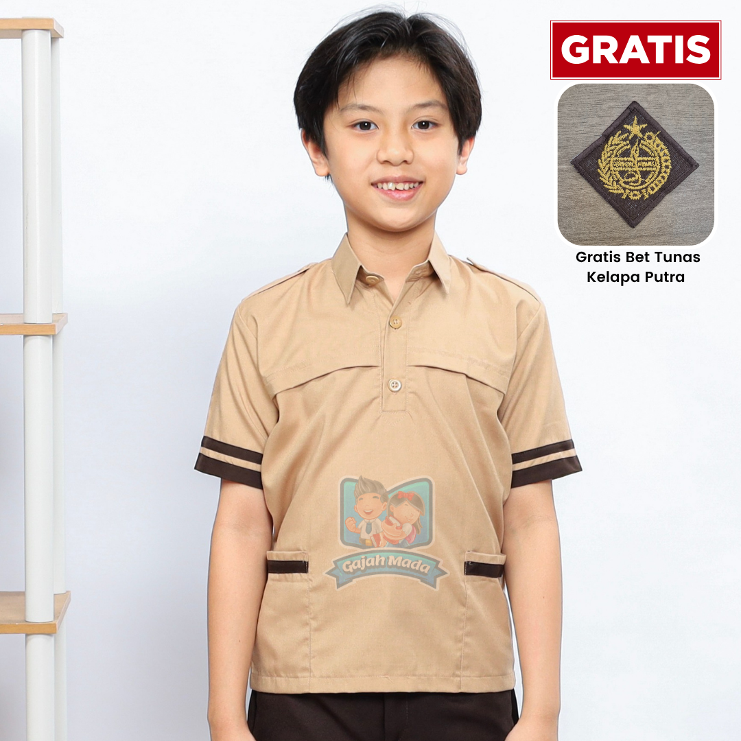 Baju Pramuka Siaga SD Lengan Pendek