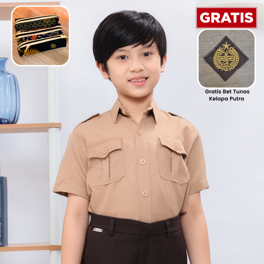 Baju Pramuka Penggalang Lengan Pendek