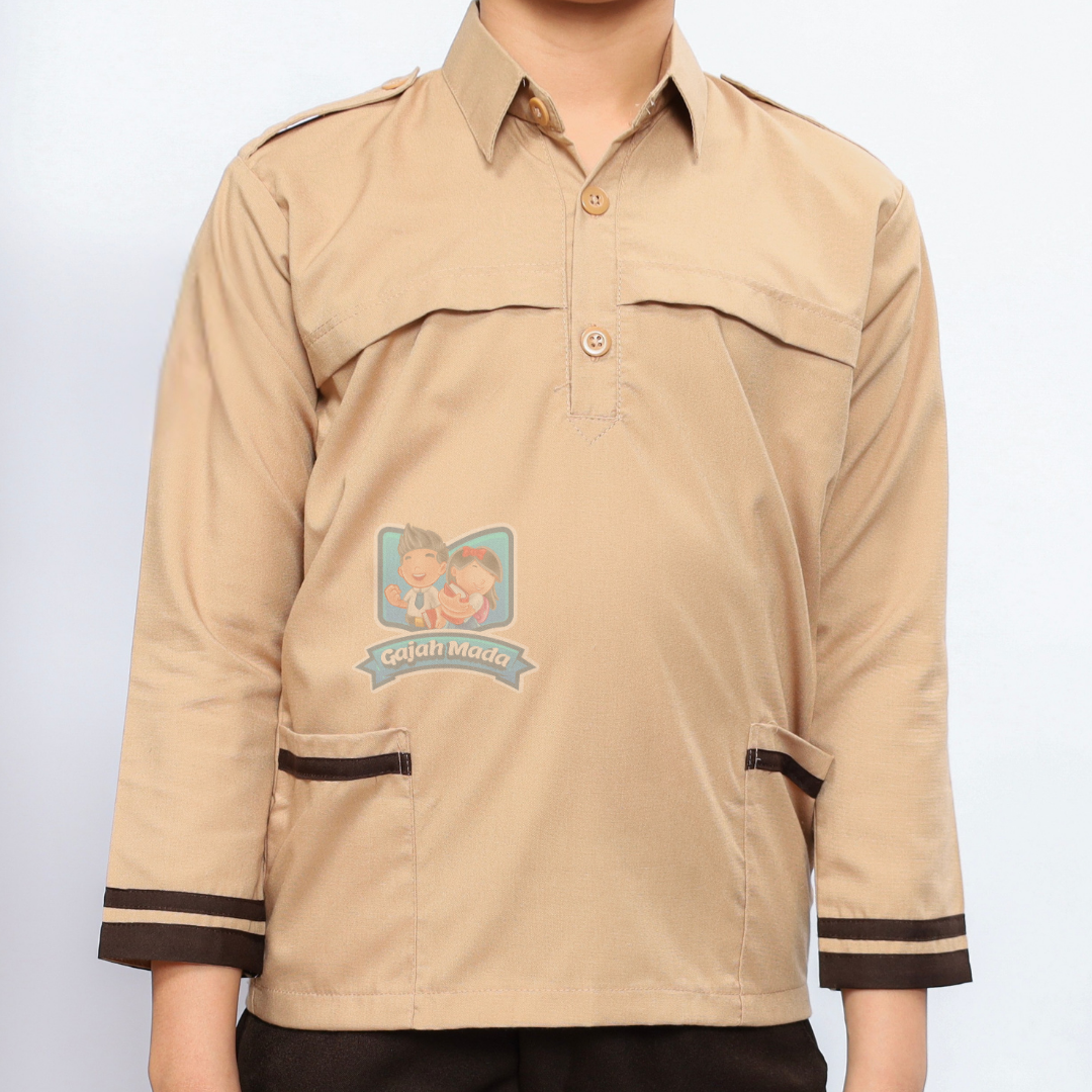Baju Pramuka Siaga SD Lengan Panjang