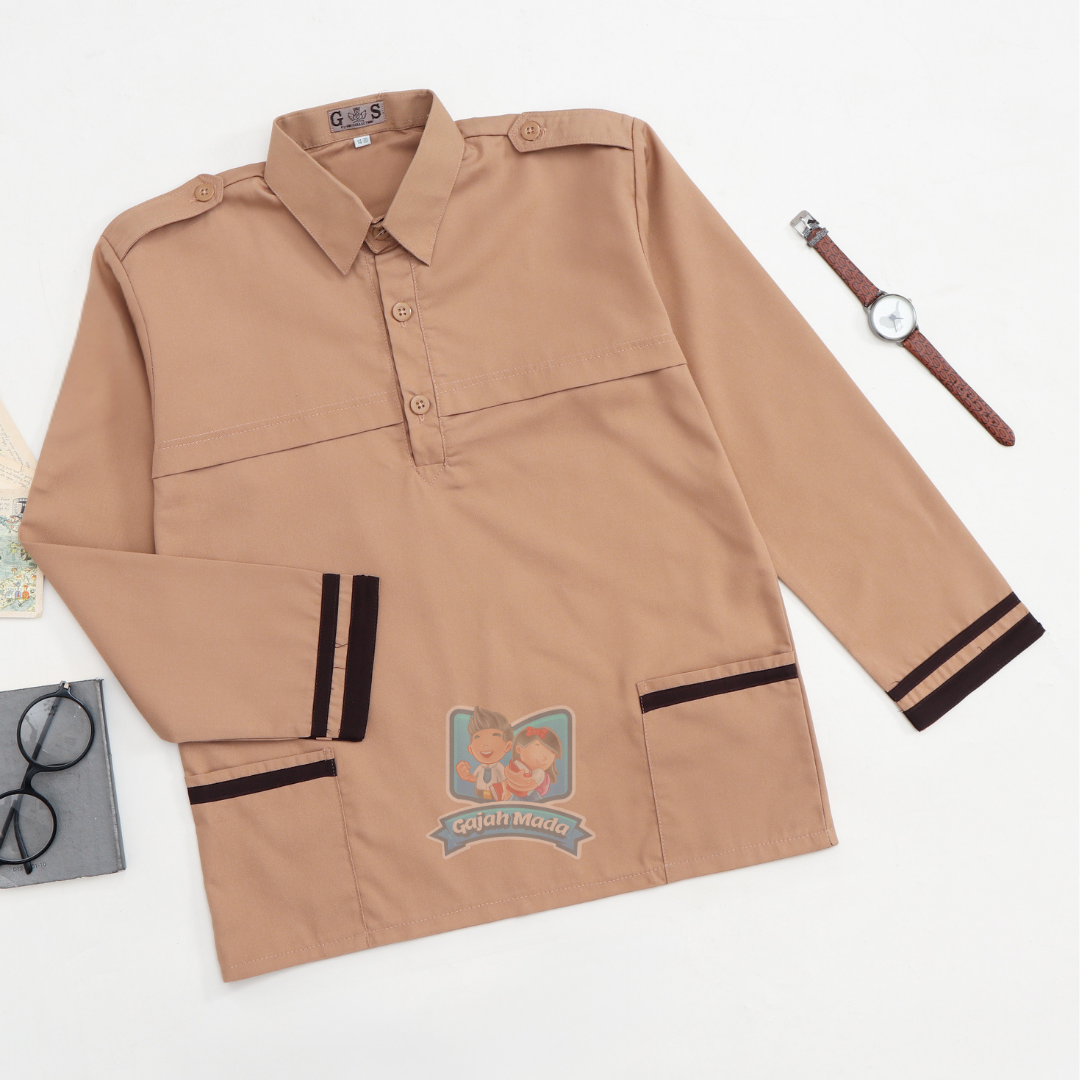 Baju Pramuka Siaga SD Lengan Panjang