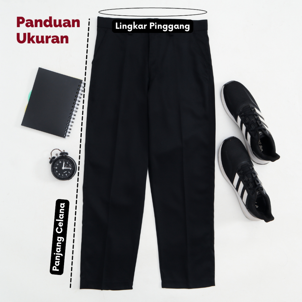 Celana Panjang SMP SMA Hitam