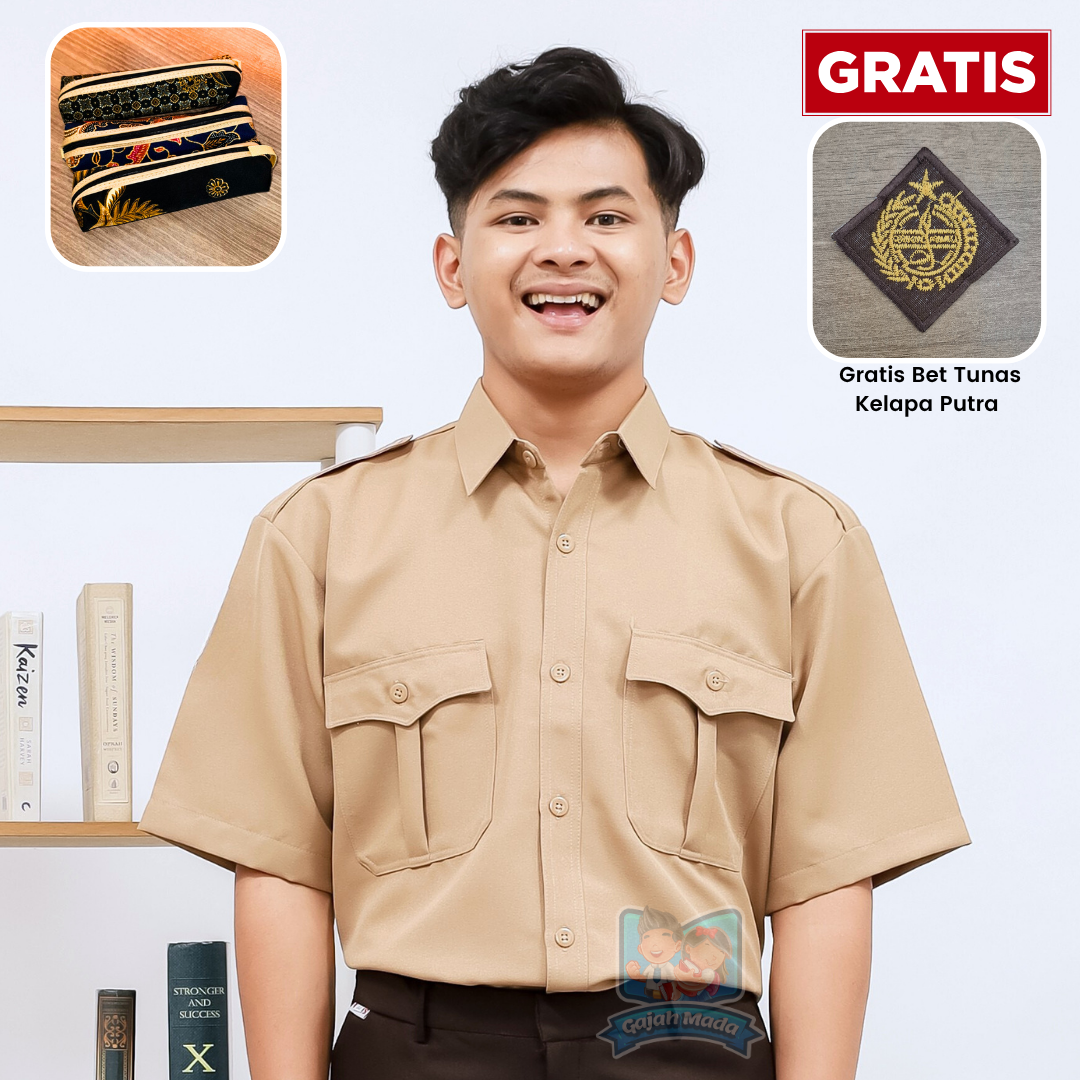 Baju Pramuka Penggalang Lengan Pendek