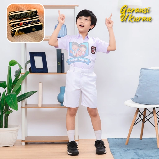 Image of Celana Pendek SD Premium Putih