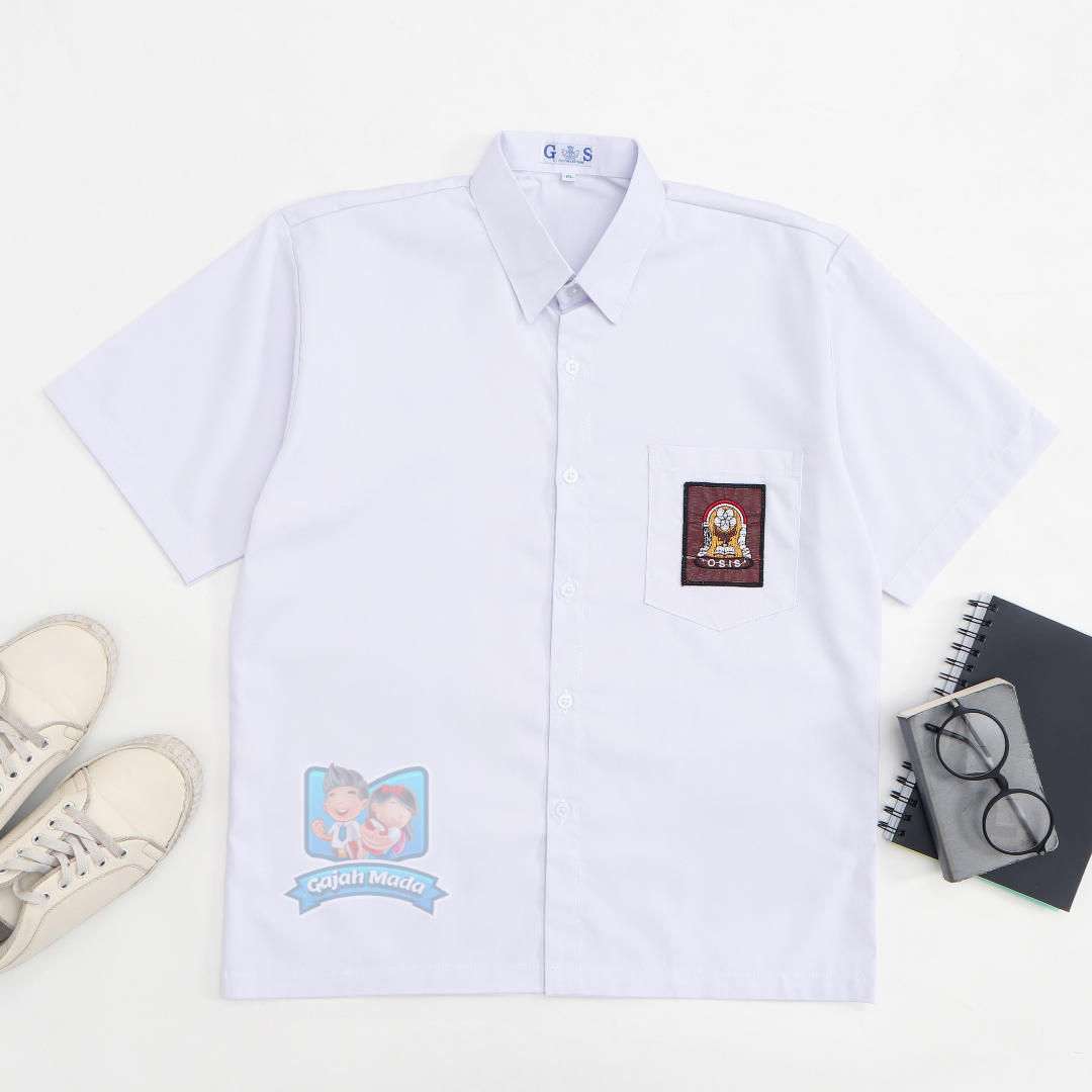 Baju Putih SMA Lengan Pendek Lengan Panjang