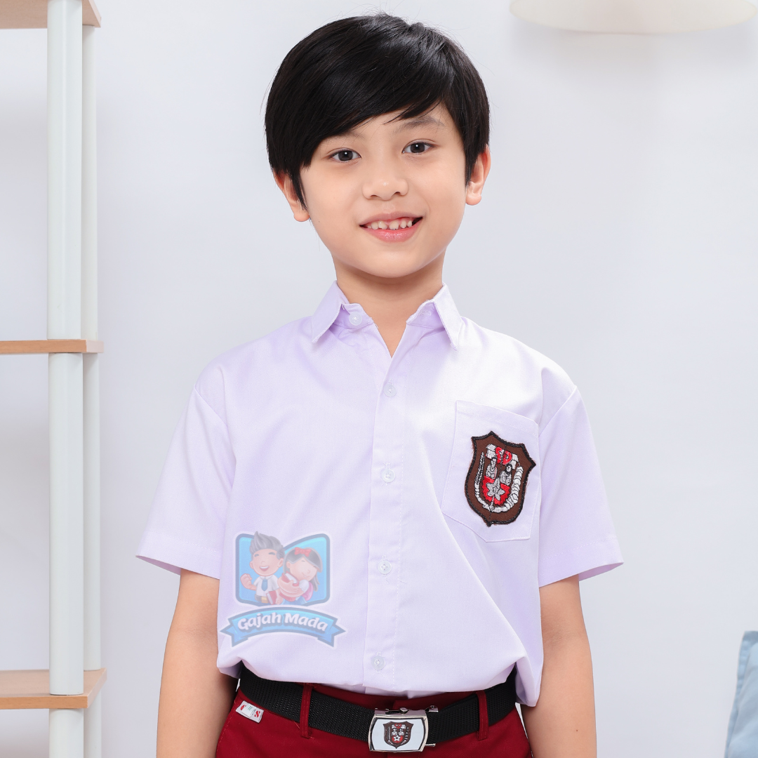 Baju Putih SD Lengan Pendek